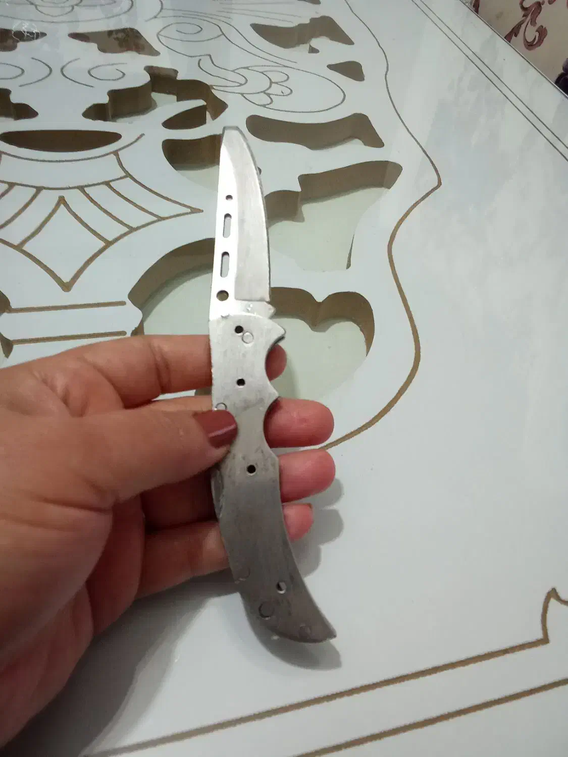 چاقوی استیل|کلکسیون اشیاء عتیقه|مهاباد (آذربایجان غربی), |دیوار