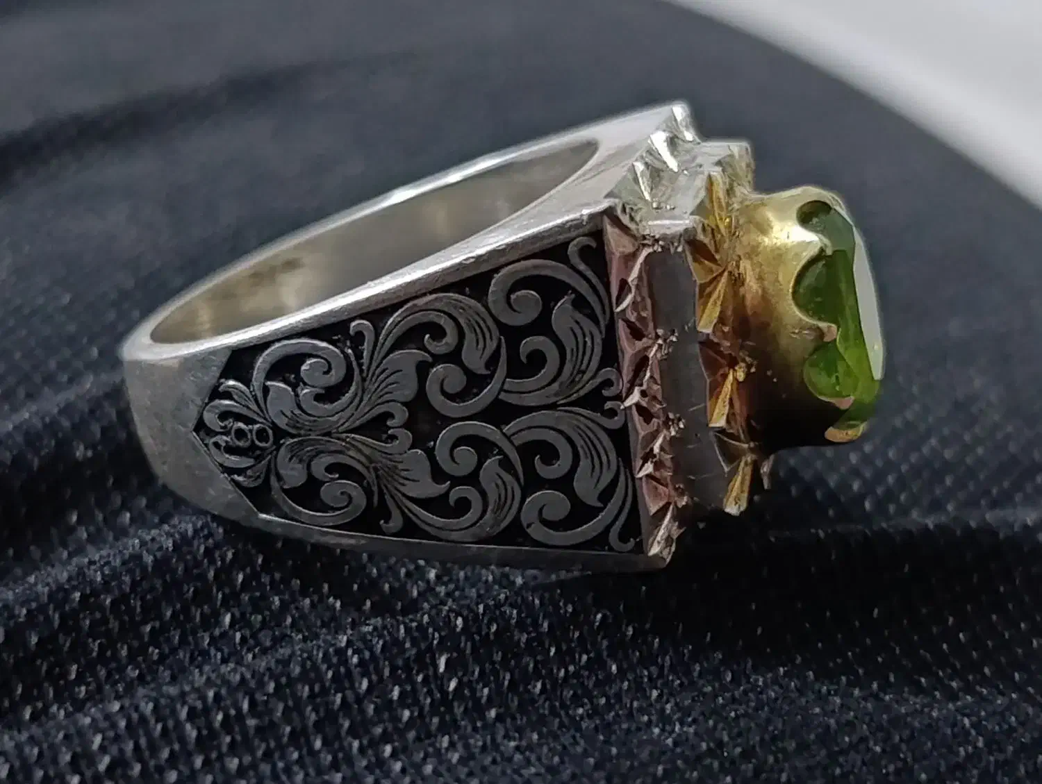 انگشتر زبرجد دست ساز|جواهرات|کرج, حصارک پایین|دیوار