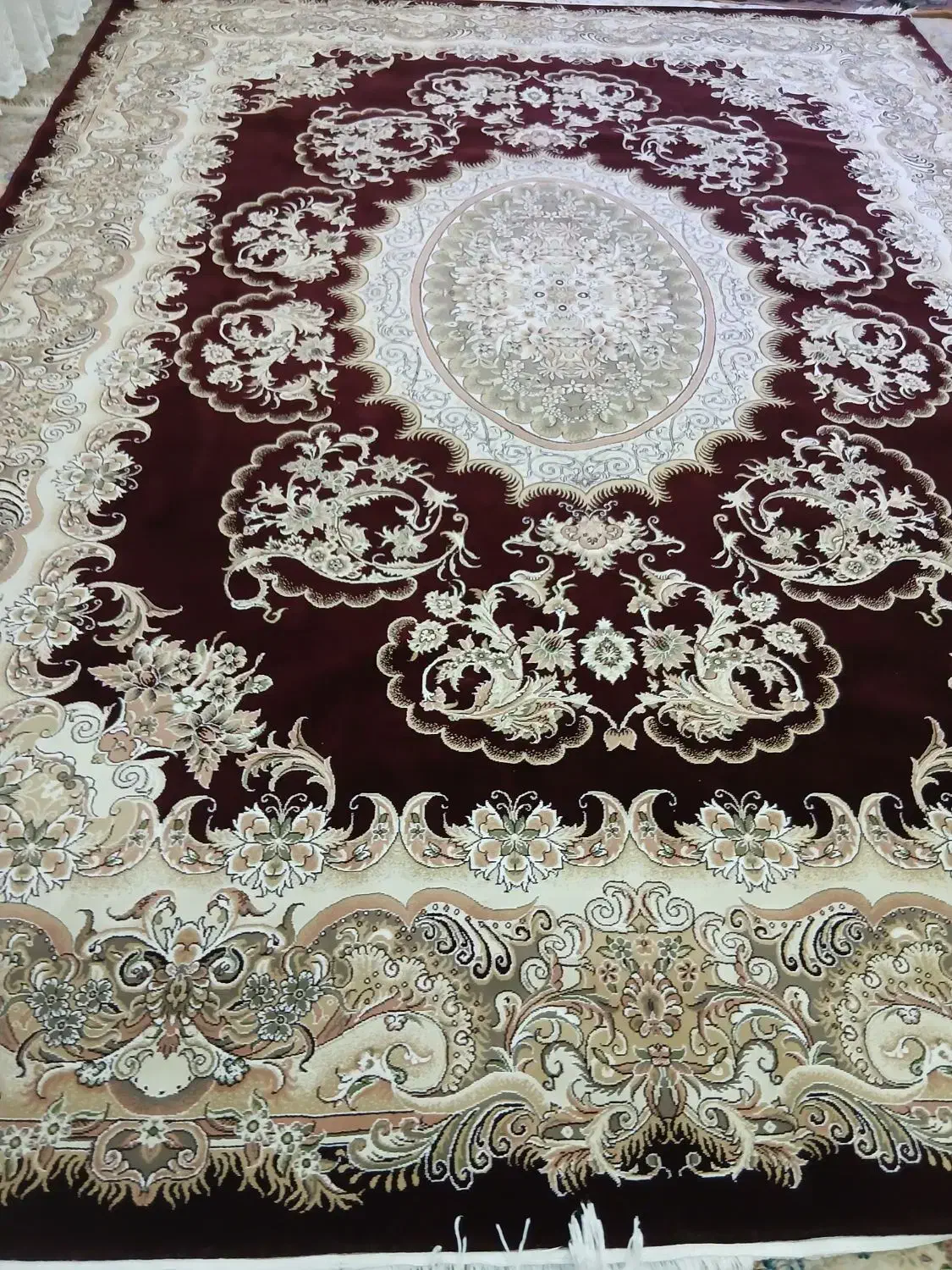 ۲ تخته فرش ۱۲ متری در حد نو|فرش|ایلام, |دیوار