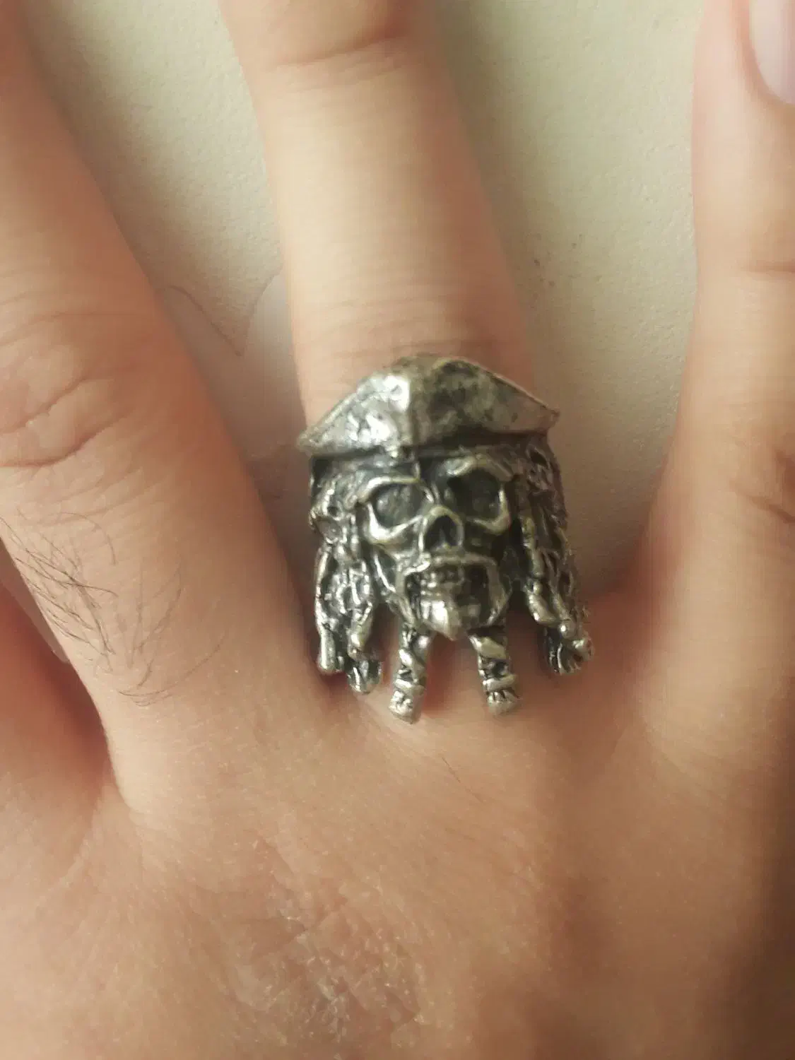 انگشتر جمجمه دزد دریایی|بدلیجات|اراک, |دیوار