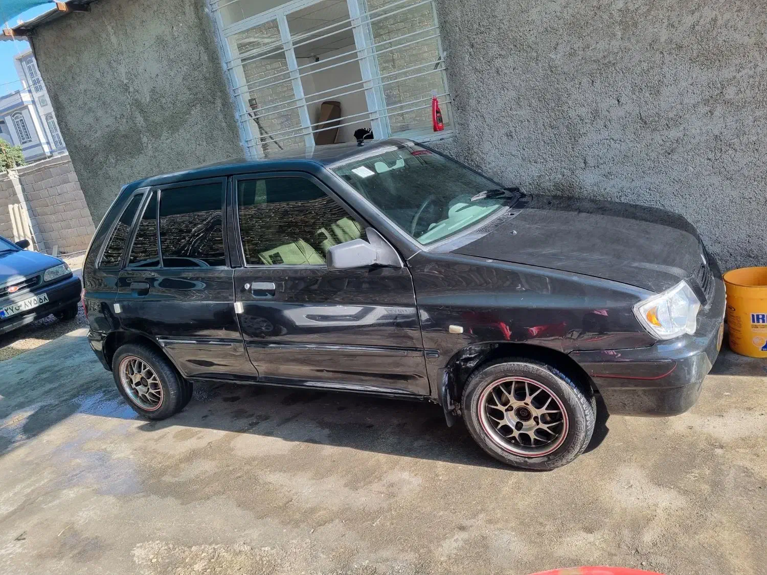 پراید۱۱۱مشکی مدل۱۳۸۹|خودرو سواری و وانت|مرودشت, دولت آباد|دیوار