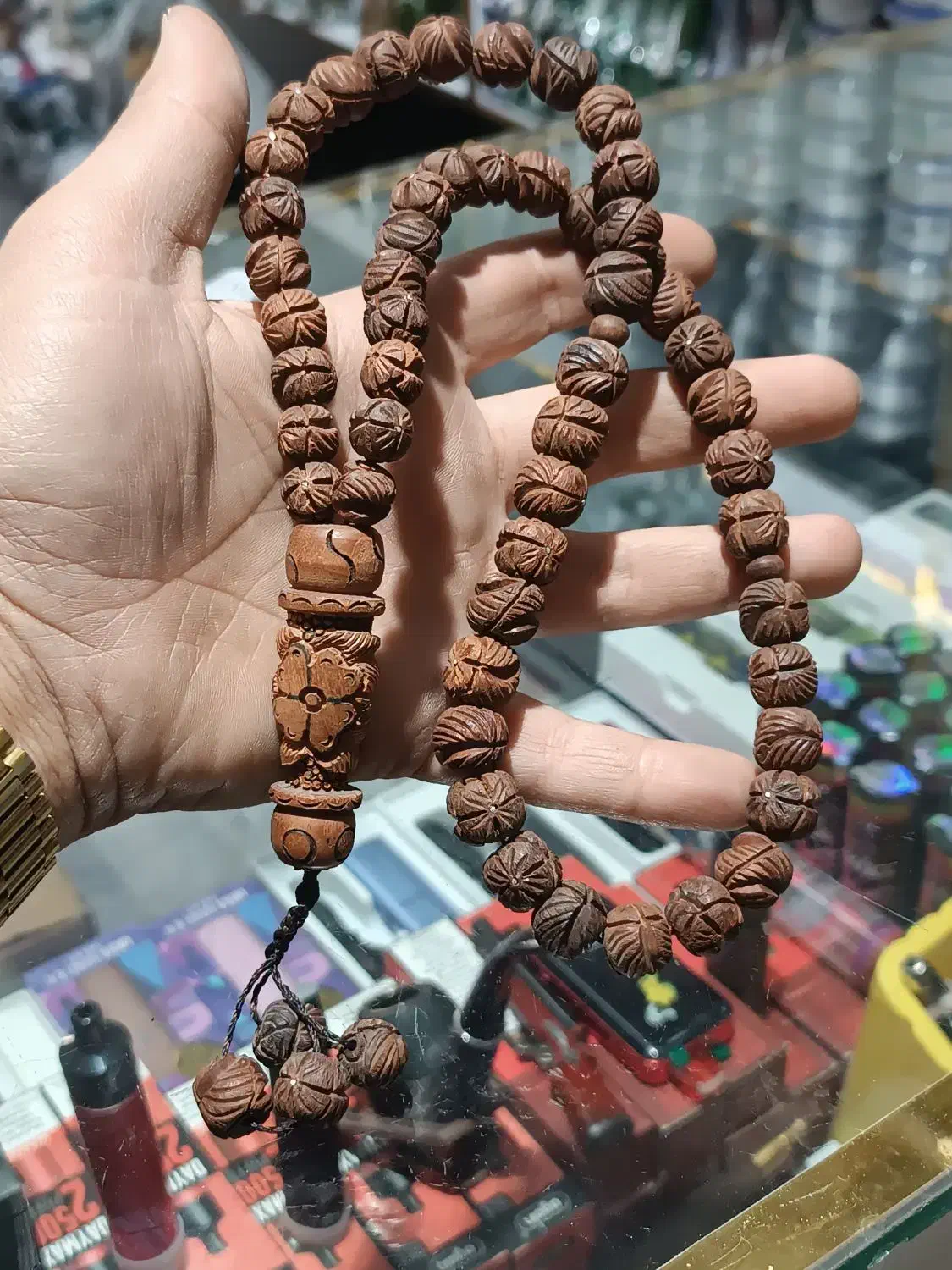 تسبیح کاردست زندان بافت|کلکسیون و سرگرمی|مشهد, امیر المومنین|دیوار