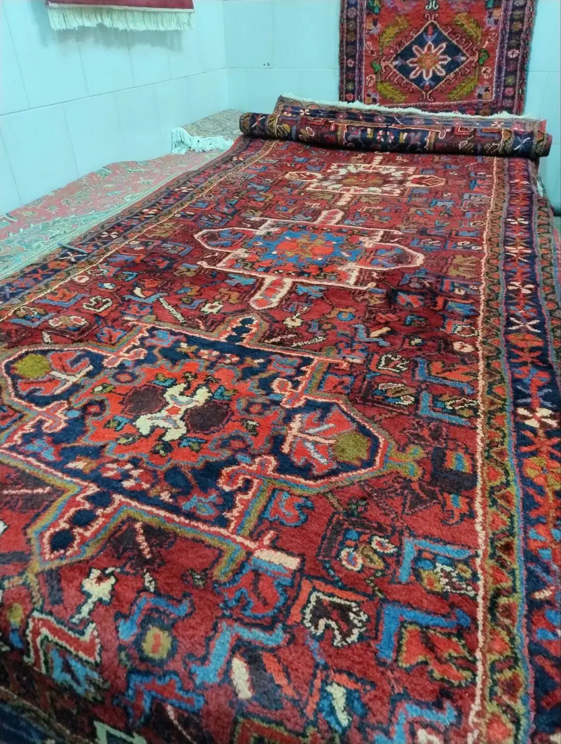 کناره ۱۴۰در۴/۸۰سالم وتمیز|فرش|تبریز, |دیوار