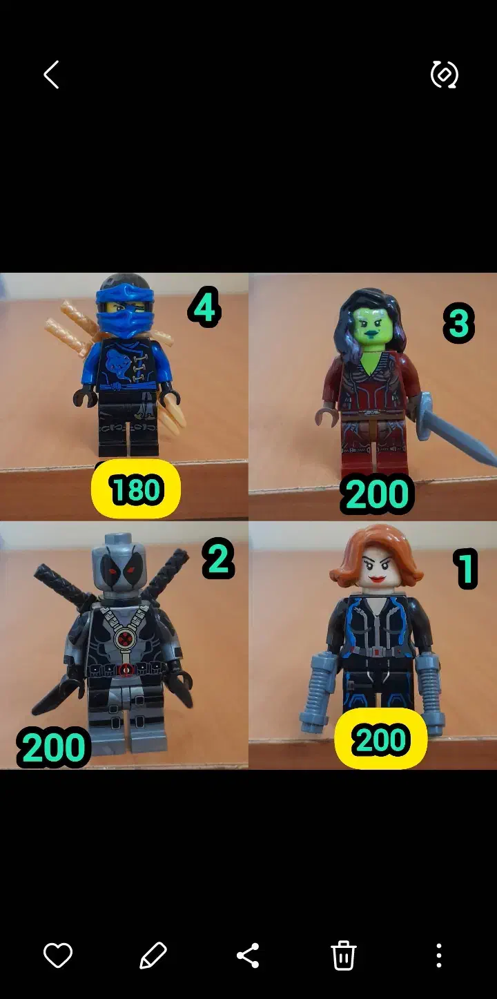 فروش فوری عروسک لگو مینی فیگور و ست کامل|کلکسیون و سرگرمی|رشت, استادسرا|دیوار