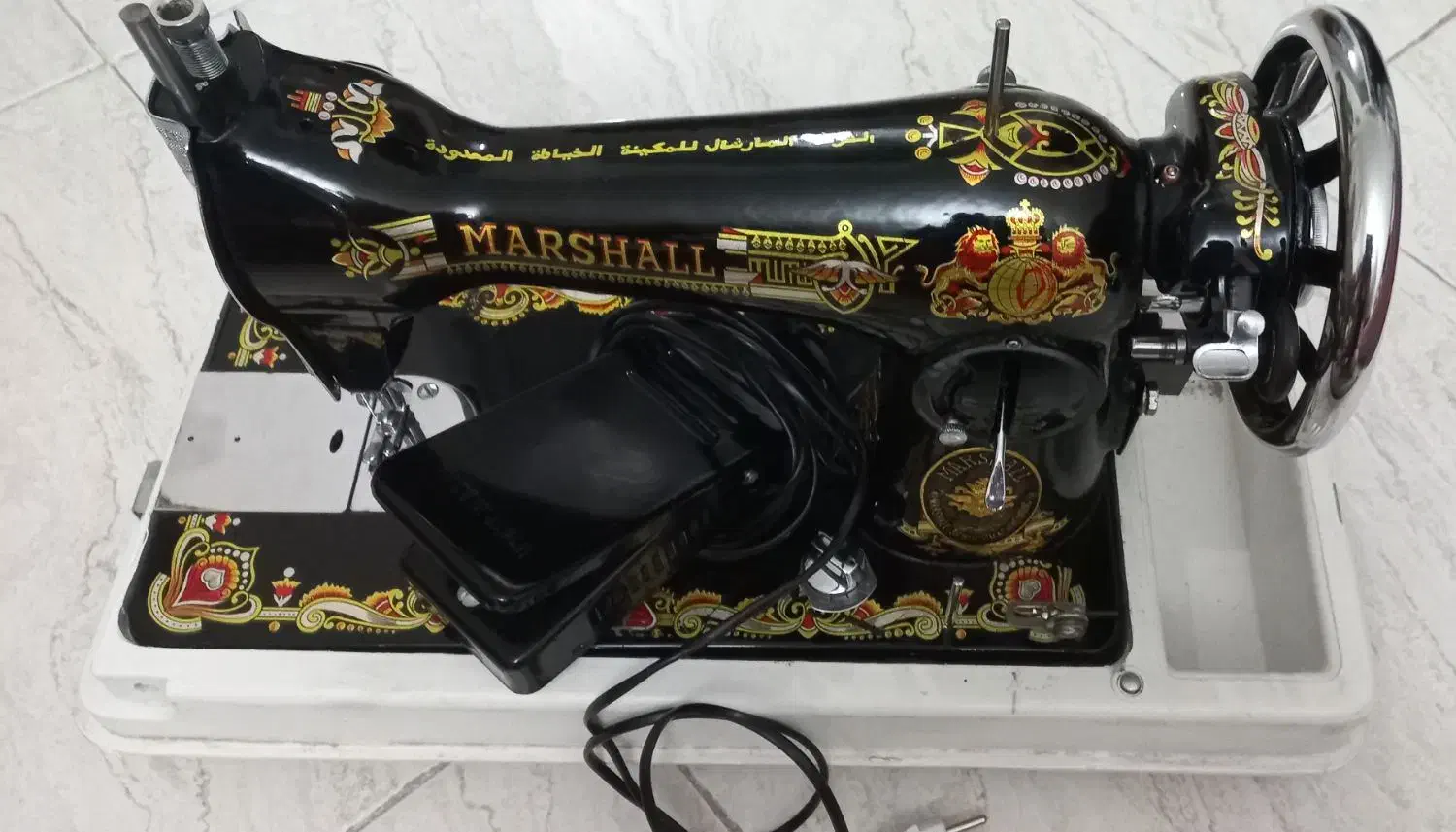 چرخ خیاطی با دینام|چرخ خیاطی و ریسندگی|ساوه, |دیوار