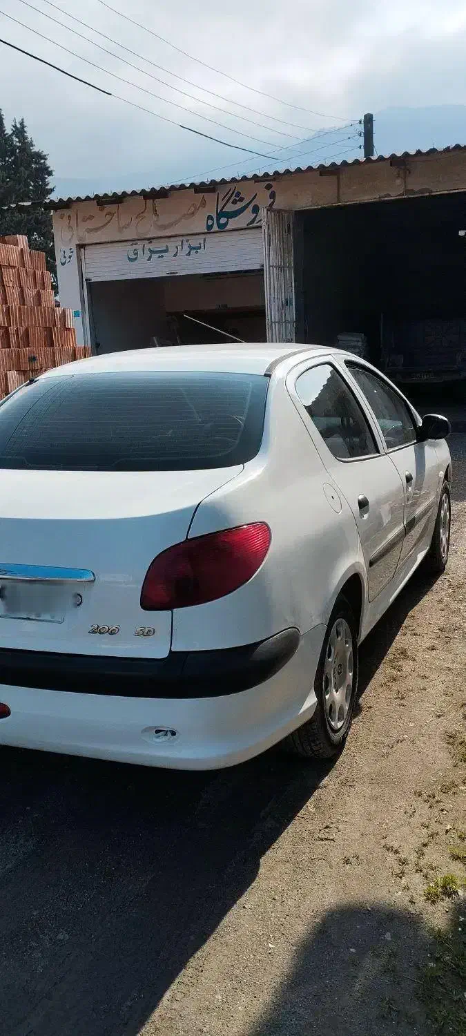 ۲۰۶ sd 94 بیرنگ|خودرو سواری و وانت|نوشهر, |دیوار