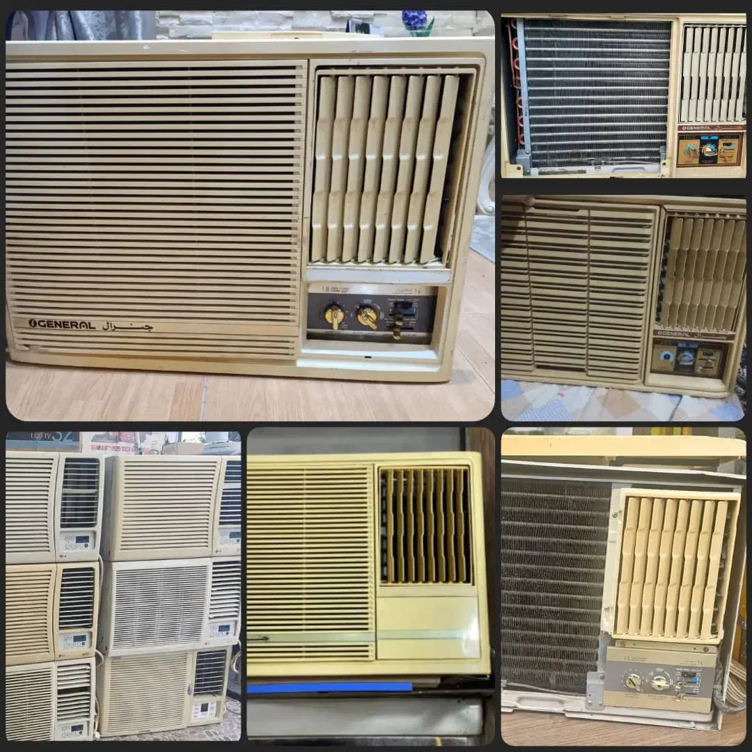 خرید و فروش کولر پنحره ای و اسپیلت غیره سالم سوخته|کولر گازی و فن‌کوئل|رشت, خواهر امام|دیوار