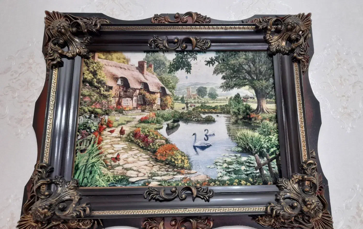 تابلو فرش ماشینی|تابلو فرش|ری, جوانمرد قصاب|دیوار