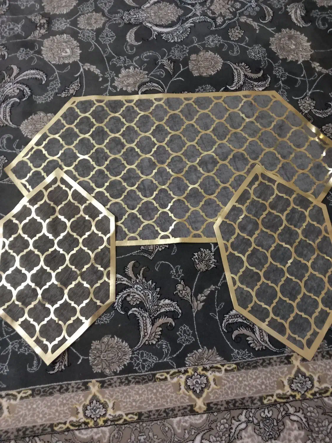 رومیزی|پرده، رانر، رومیزی|قم, نیروگاه|دیوار