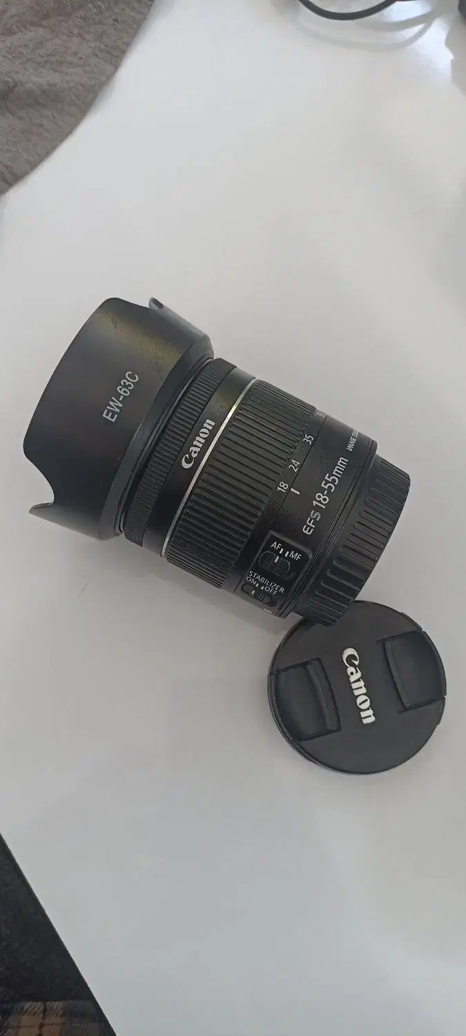 لنزدوربین55-18کانن /میکروفون دوربین گودکس|دوربین عکاسی و فیلم‌برداری|میاندوآب, |دیوار