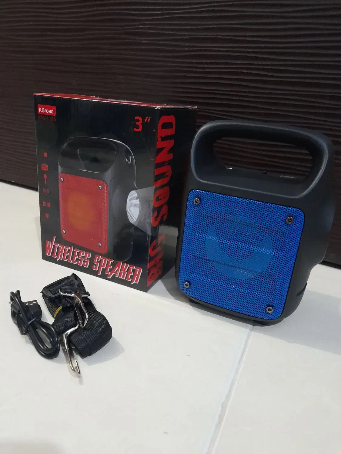 اسپیکر آکبند چراغ قوه ای رومیزی|سیستم صوتی خانگی|تنکابن, |دیوار