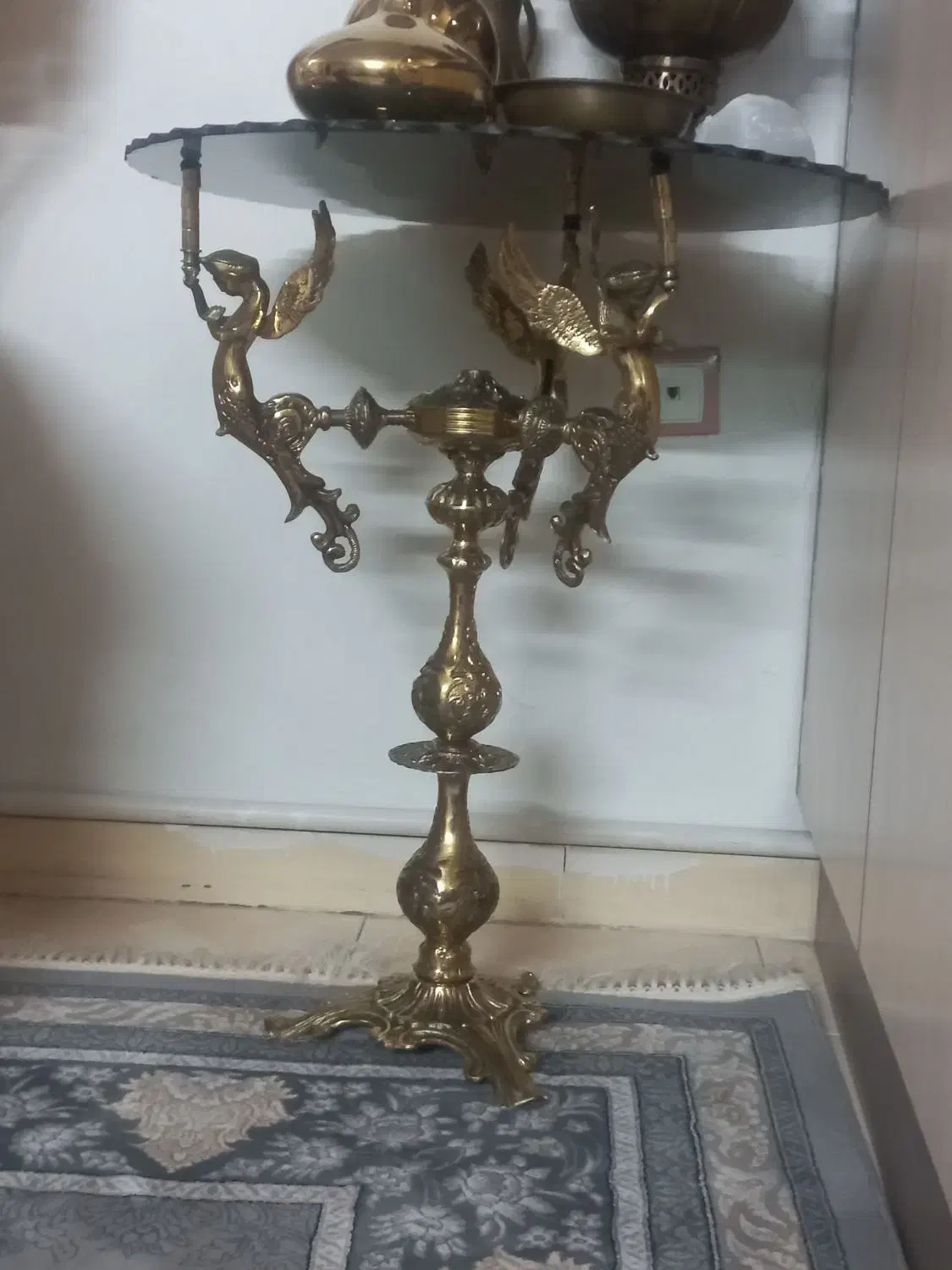 میز خاطره برنز اصل|میز تلفن|پاکدشت, پاکدشت (مامازند)|دیوار