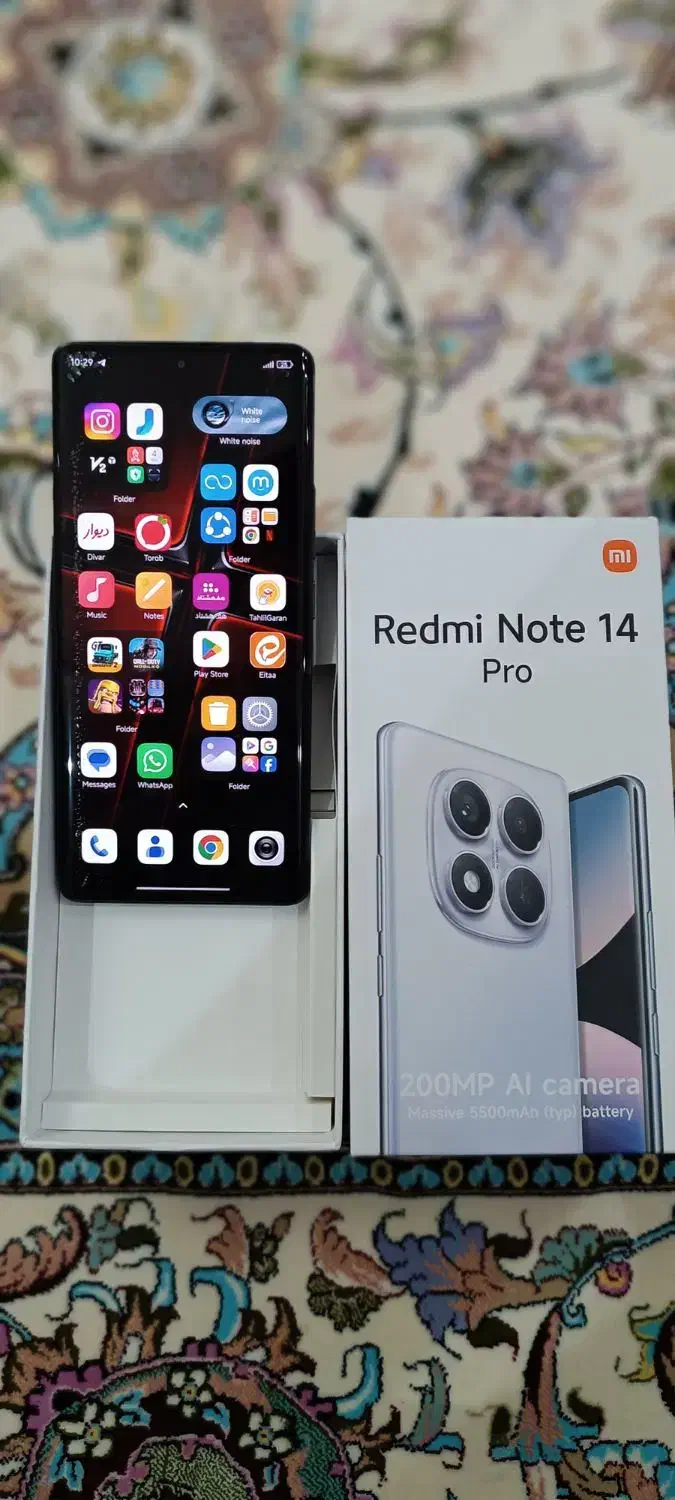 گوشی Xiaomi Redmi note 14pro|موبایل|اردبیل, |دیوار