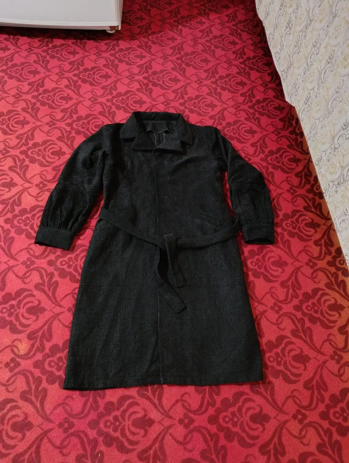 مانتو پاییزه مشکی بسیار شیک|لباس|دورود, |دیوار