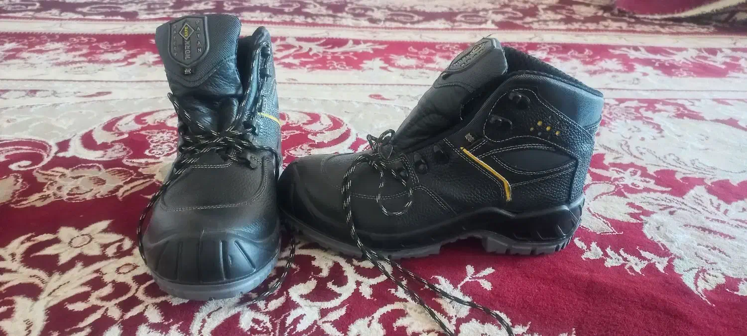 پوتین (کفش) ایمنی سیفتی پاتن مدل فرانسیس|کیف، کفش، کمربند|ایلام, |دیوار