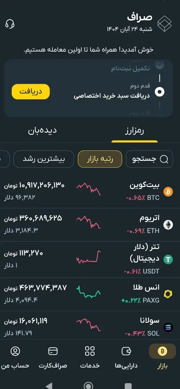 برنامه صراف نصب کن پول بگیر|فعالیت داوطلبانه|نورآباد, |دیوار