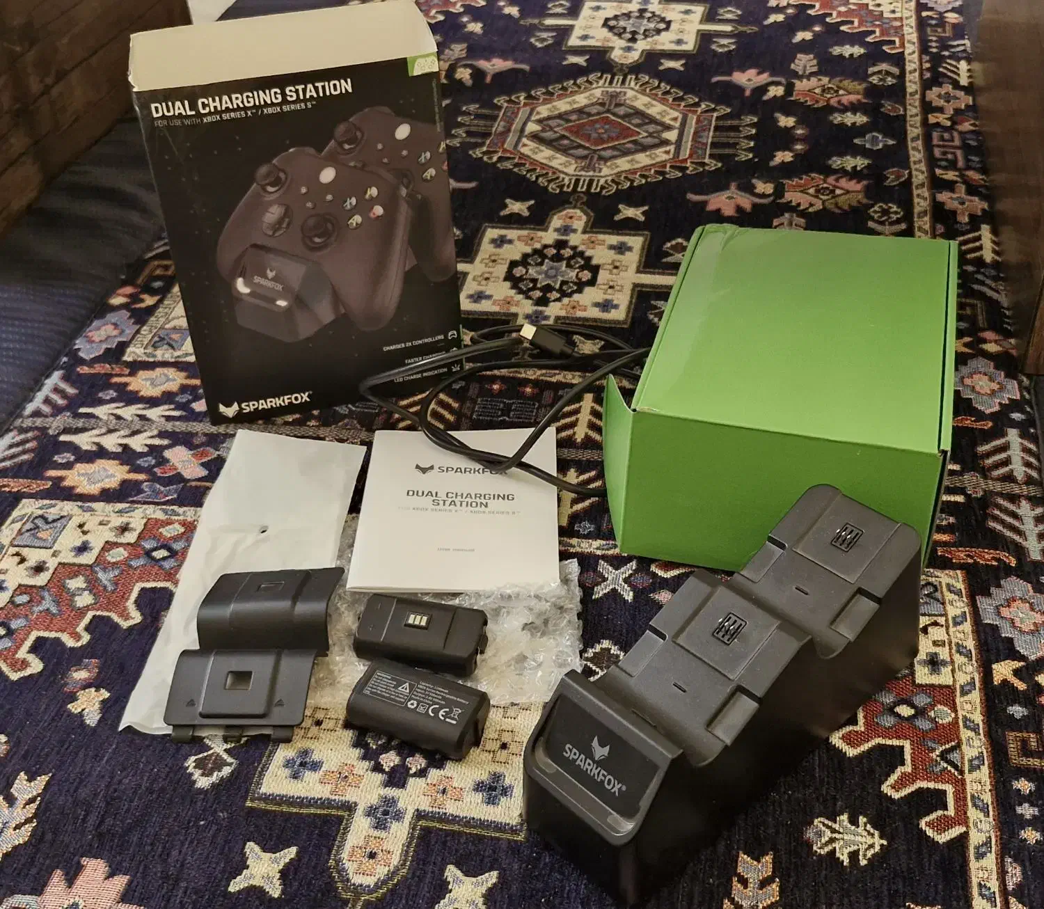 فن خنک کننده و شارژر دسته xbox s/s|کنسول، بازی ویدئویی و آنلاین|اصفهان, ملک‌شهر|دیوار