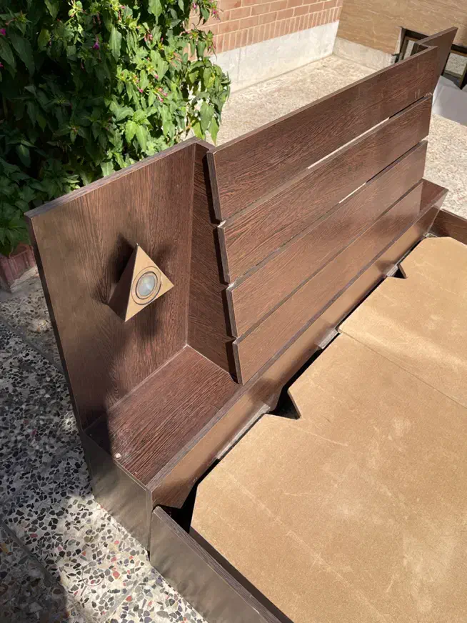 تختخواب دو نفره|تخت و سرویس خواب|شیراز, ریشمک|دیوار