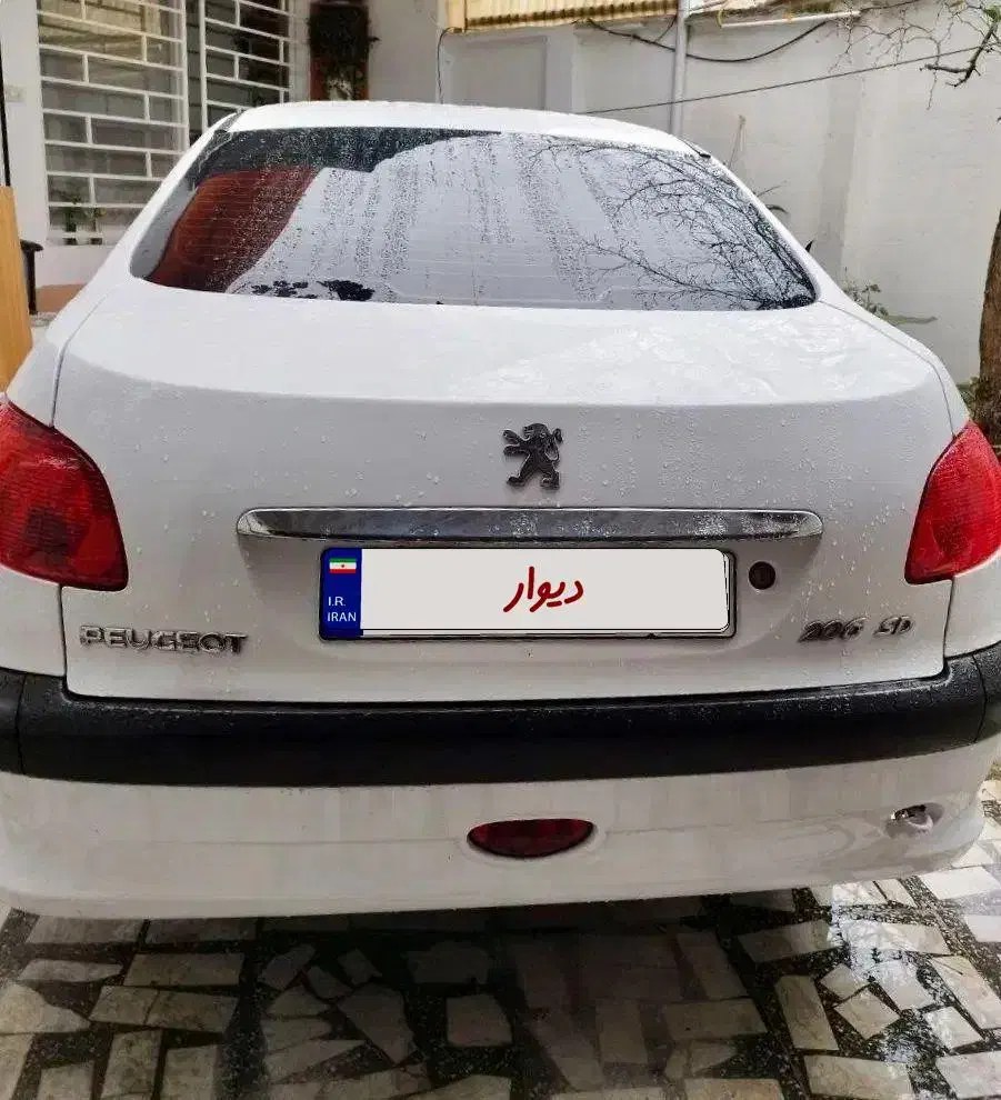 206اس دی اتومات بدون رنگ|خودرو سواری و وانت|آمل, |دیوار