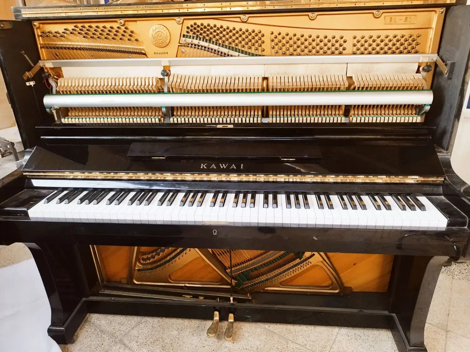 پیانو اکوستیک کاوویی|پیانو، کیبورد، آکاردئون|بندرعباس, |دیوار