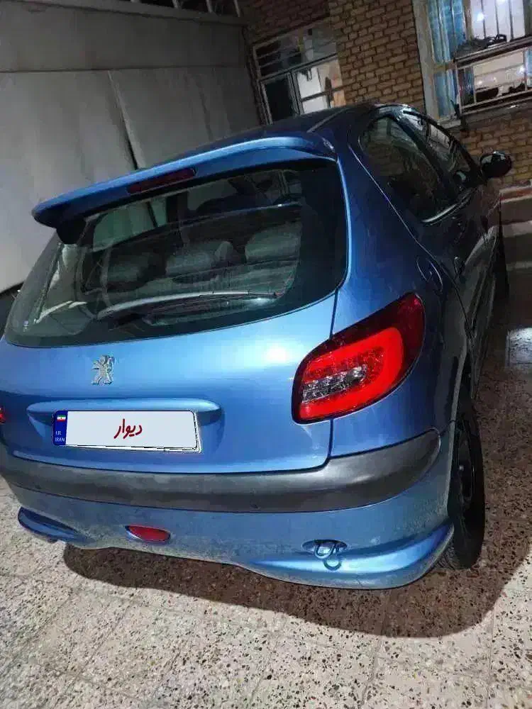 ۲۰۶بدون رنگ مدل ۹۶|خودرو سواری و وانت|فولادشهر, فولادشهر|دیوار