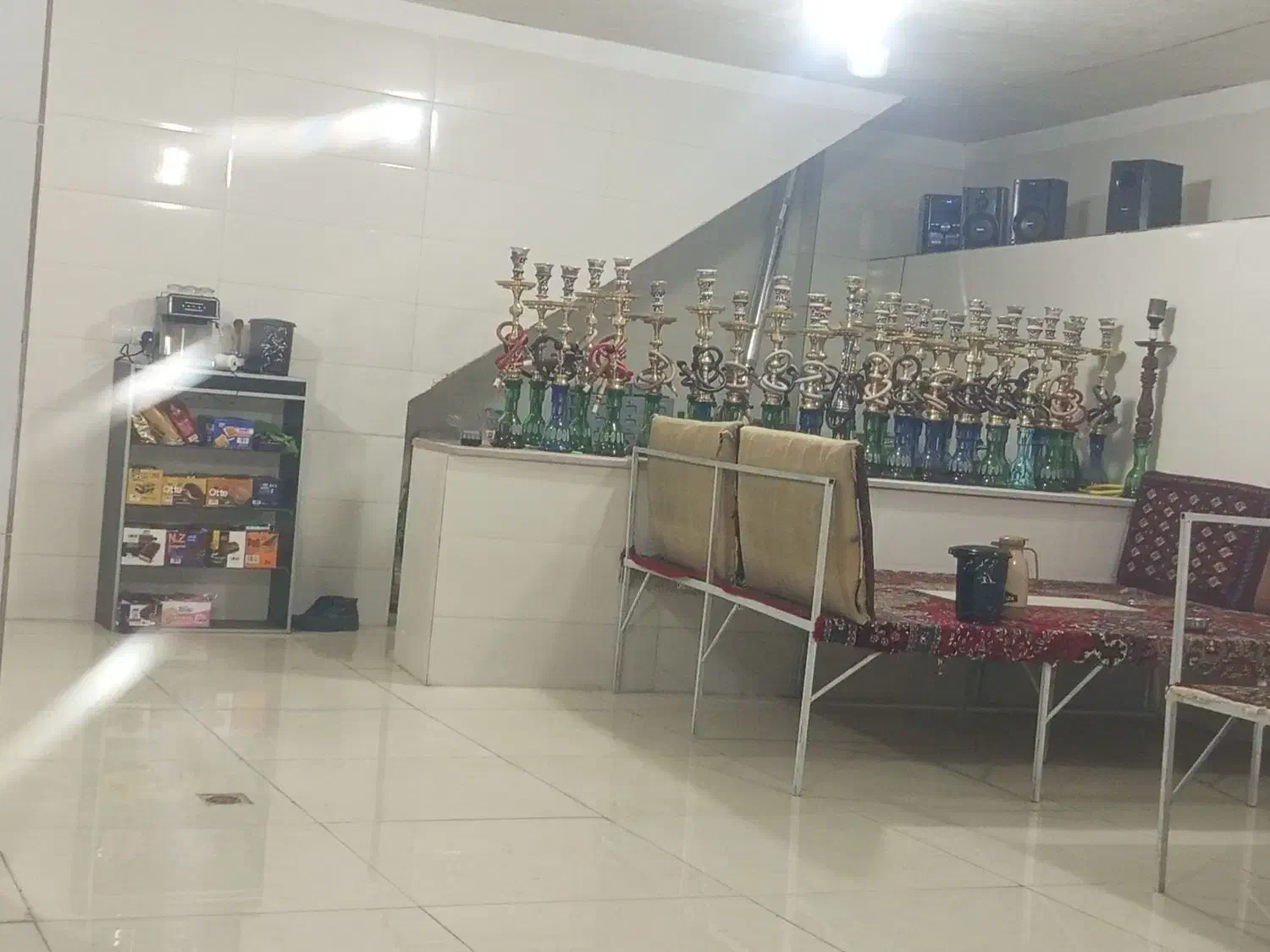 فروش وسایل کامل قهوه خانه وقلیان سرا میز سنتی|کافیشاپ و رستوران|تیکمه داش, |دیوار