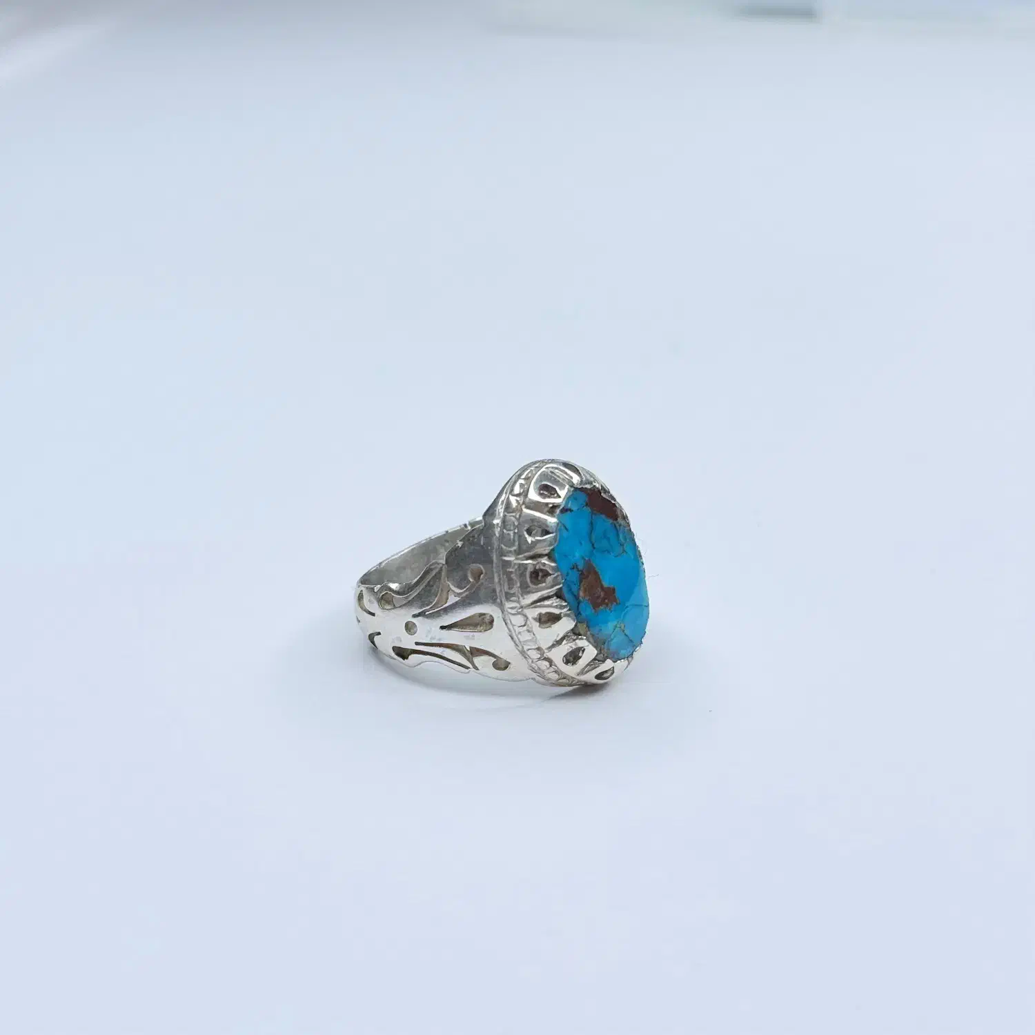 انگشتر مردانه فیروزه اصل نیشابور|جواهرات|دماوند, دماوند|دیوار