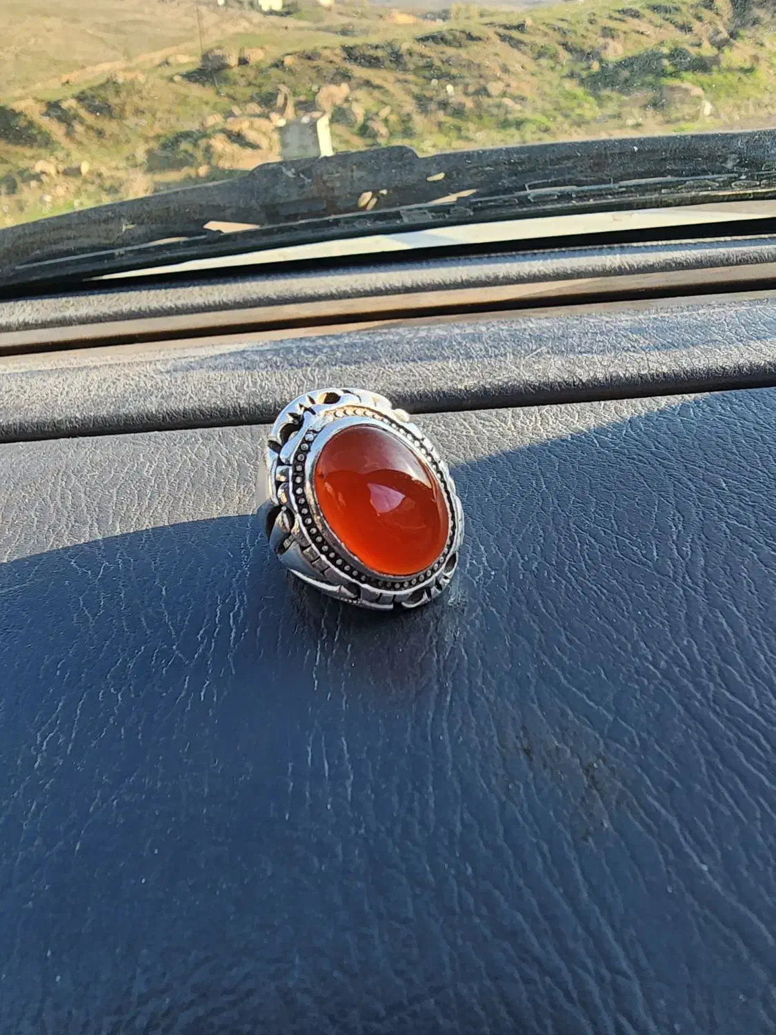 انگشتر نقره رکاب دست ساز|بدلیجات|اردبیل, |دیوار