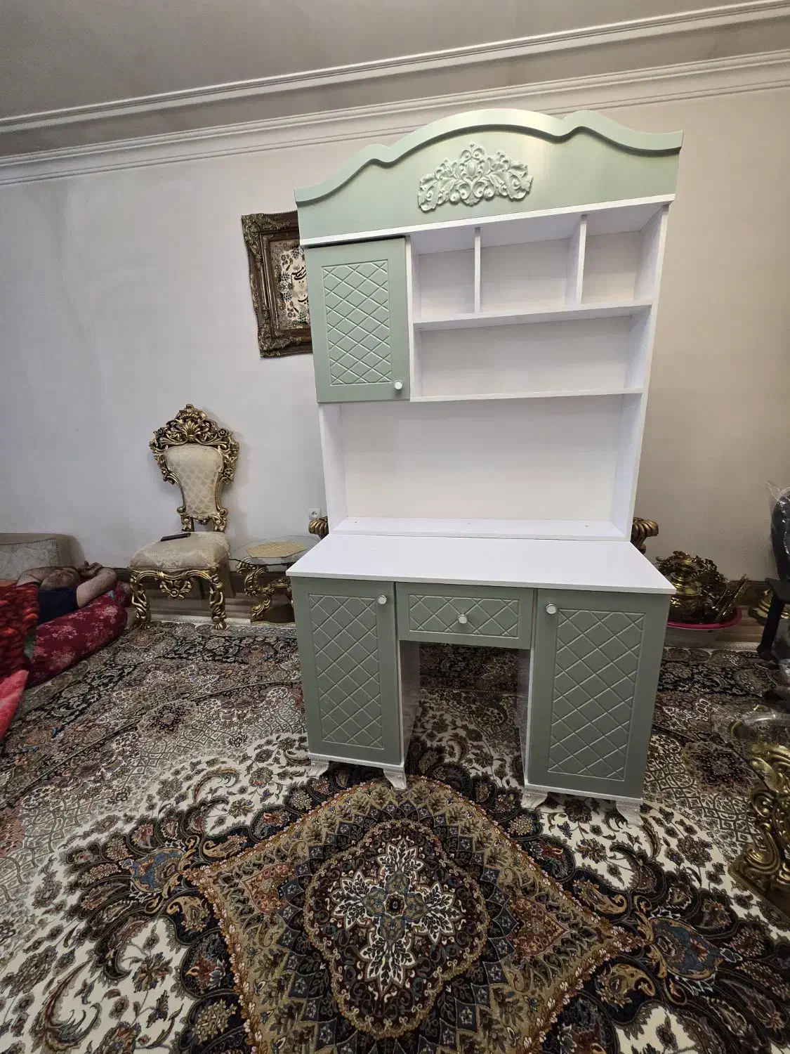 ست تخت خواب کمد میز تحریر|تخت و سرویس خواب|تبریز, |دیوار