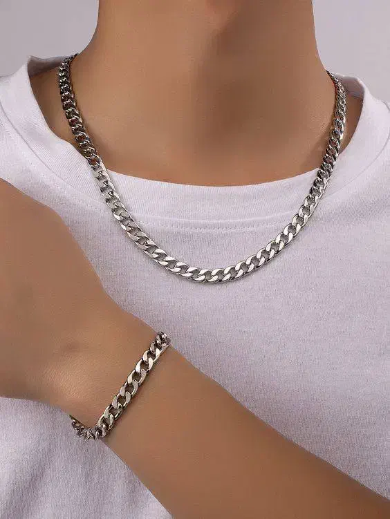 ست زنجیر و دسبند با قیمت مناسب و منصفانه|جواهرات|تبریز, |دیوار