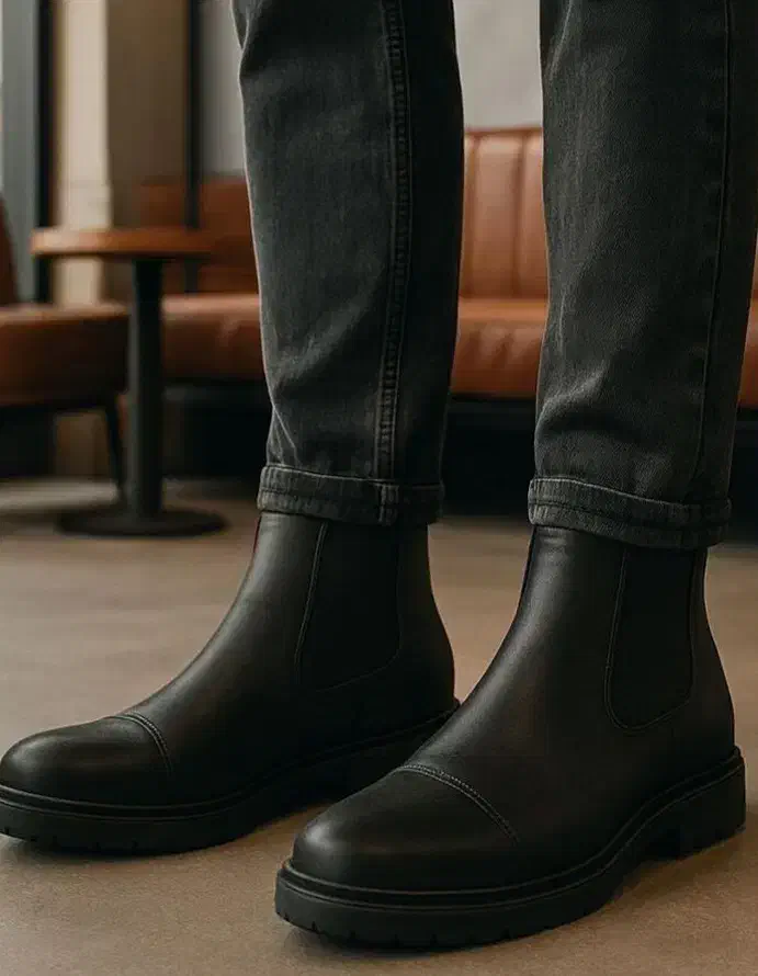 نیم بوت مردانه بغل کش مدل smith-مشکی ویژه|کیف، کفش، کمربند|کرج, شهرک پردیسان|دیوار