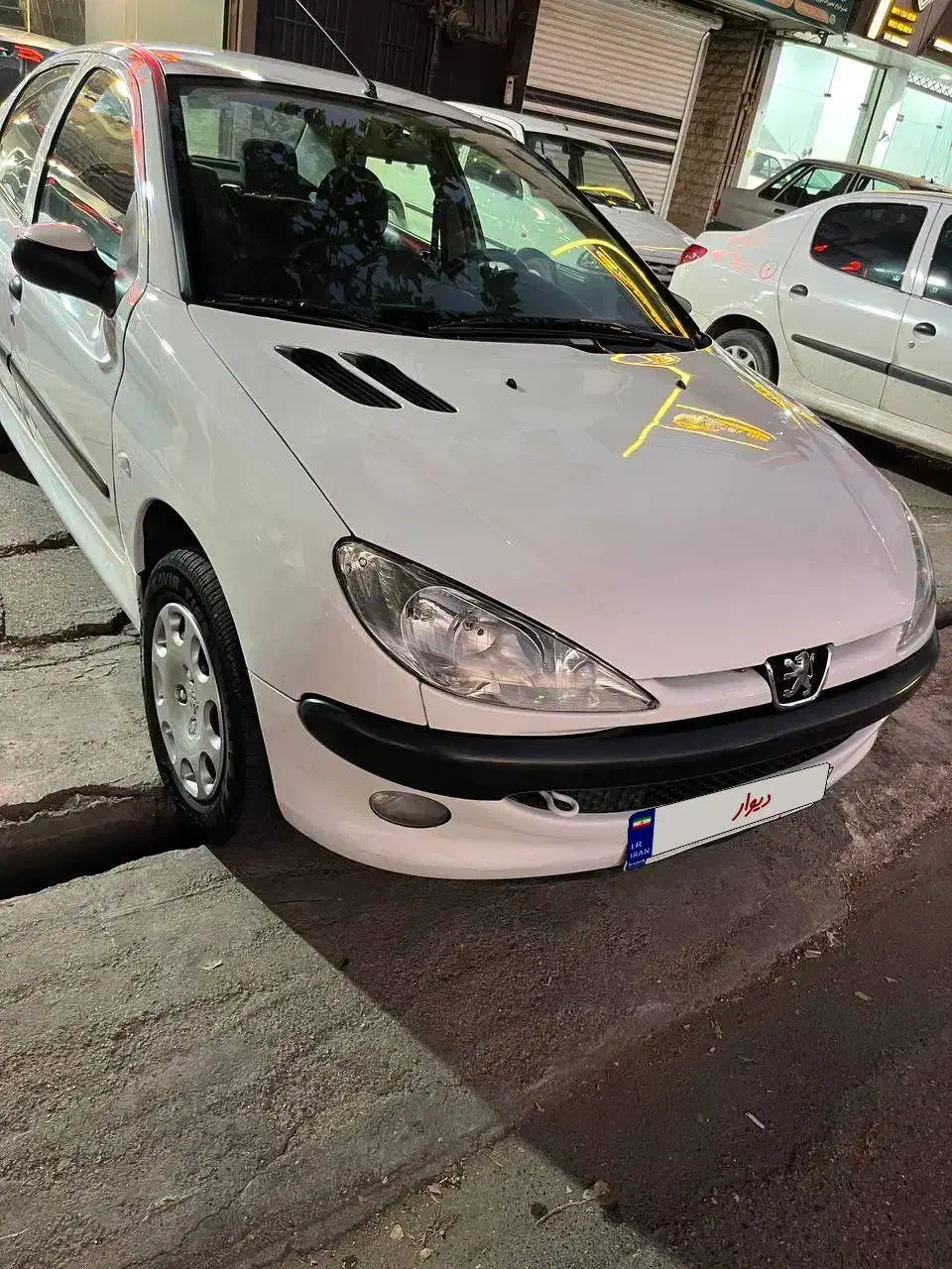 206 صندوقدار v8|خودرو سواری و وانت|ساری, |دیوار