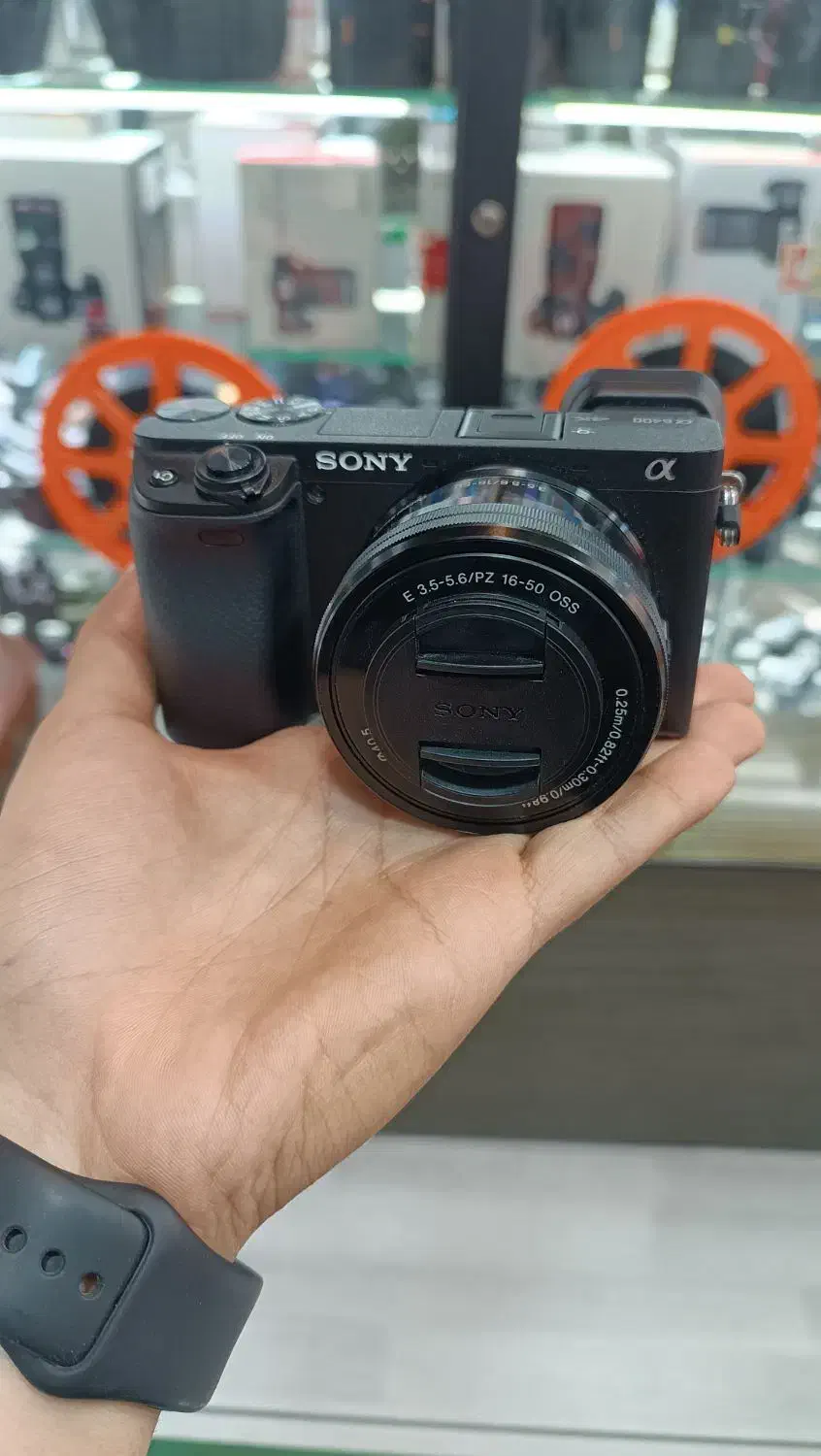 Sony 6400 kit درحد نو|دوربین عکاسی و فیلم‌برداری|تهران, پامنار|دیوار