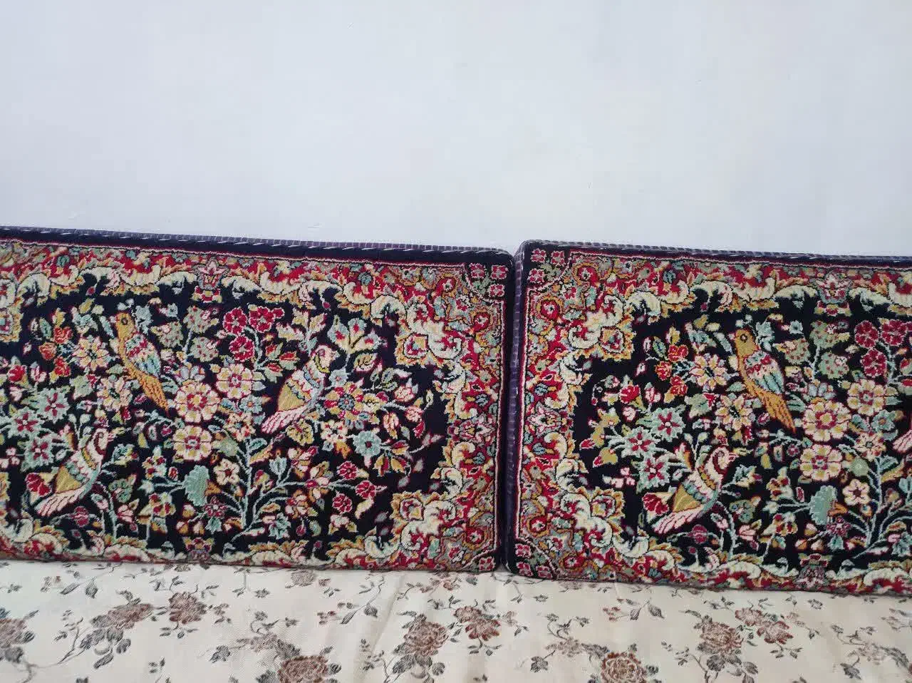 پشتی قالی|پشتی|زرند, |دیوار