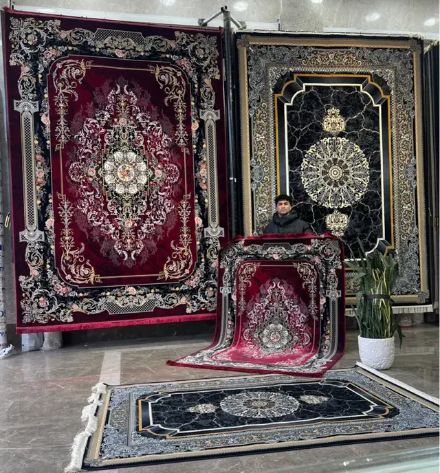 فرش محتشم مشهد1000شانه تراکم۳۰۰۰اکرولیک کد1200694|فرش|تهران, شهرک شریعتی|دیوار