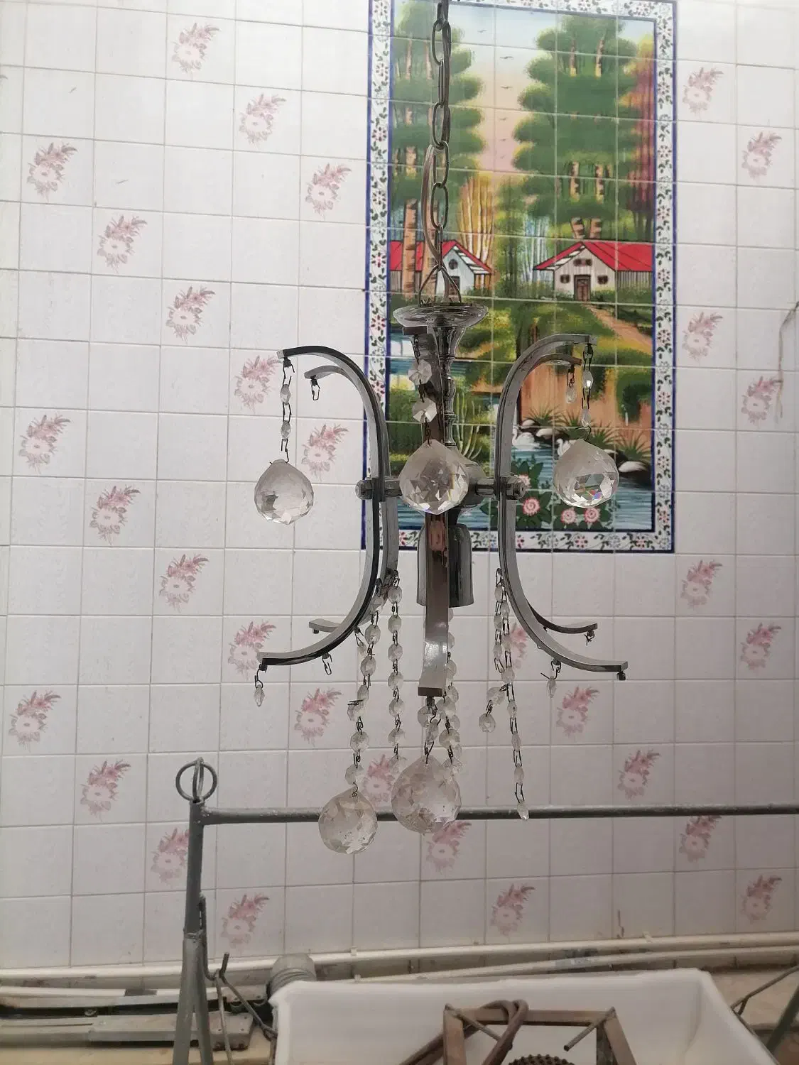 لوستر|لوستر و چراغ آویز|شوشتر, |دیوار