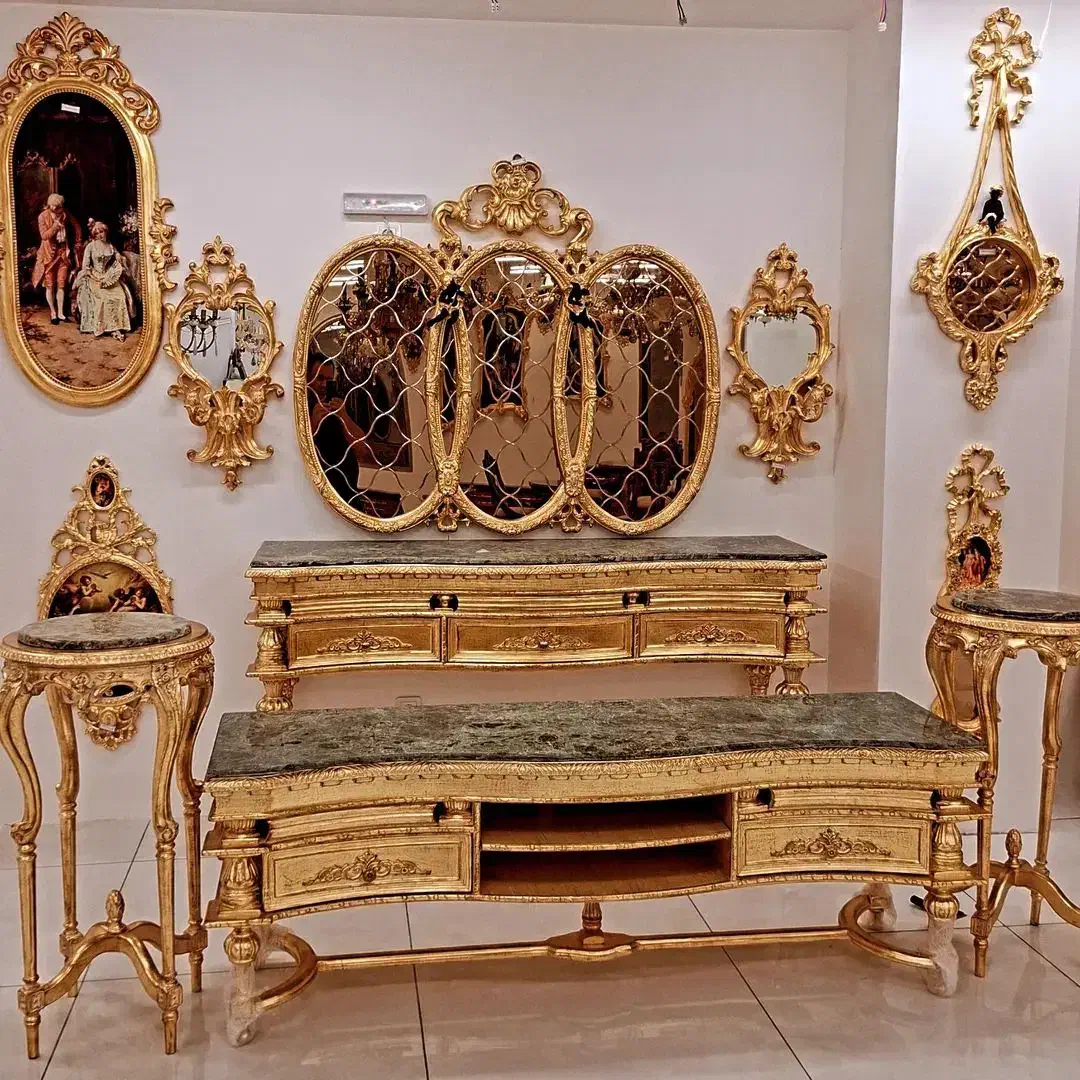 آینه کنسول 10قسطه|بوفه، ویترین، کنسول|خرمآباد, |دیوار