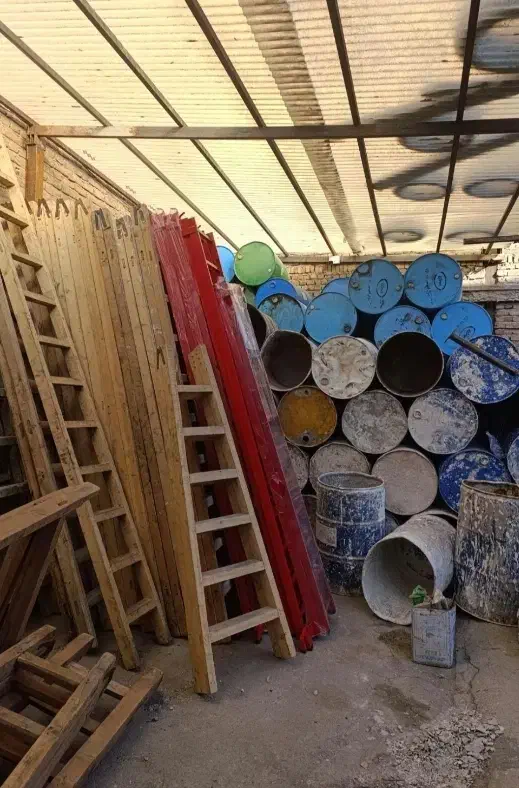 اجاره تخته و بشکه و نردبان|مصالح و تجهیزات ساختمان|تبریز, |دیوار