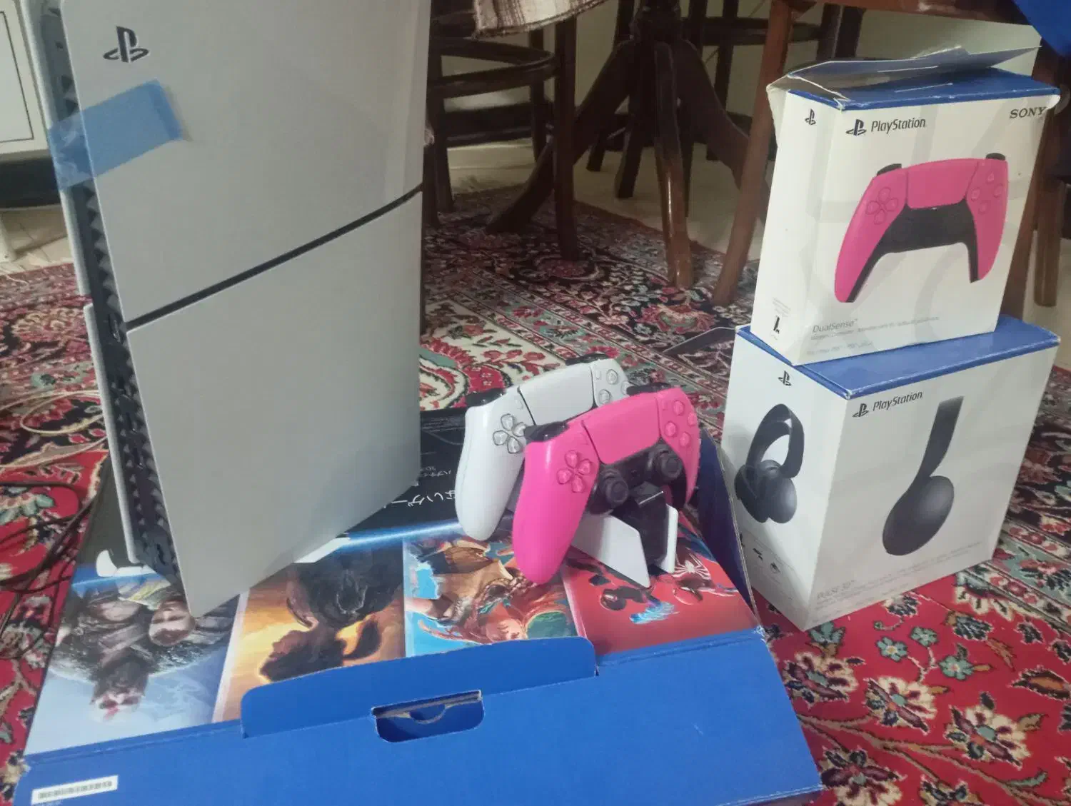 ps5 slim اسلیم دو دسته|کنسول، بازی ویدئویی و آنلاین|اندیشه, شهرک مریم|دیوار