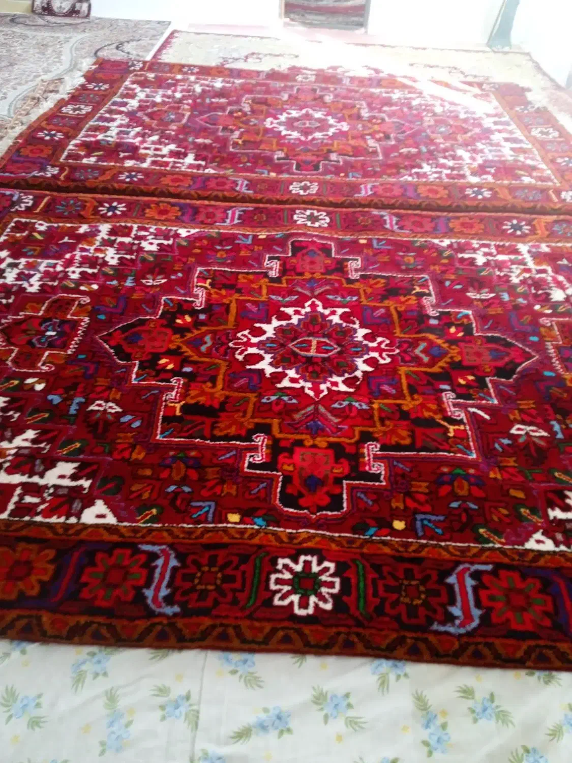 فرش دستباف چشمزان|فرش|اهر, |دیوار