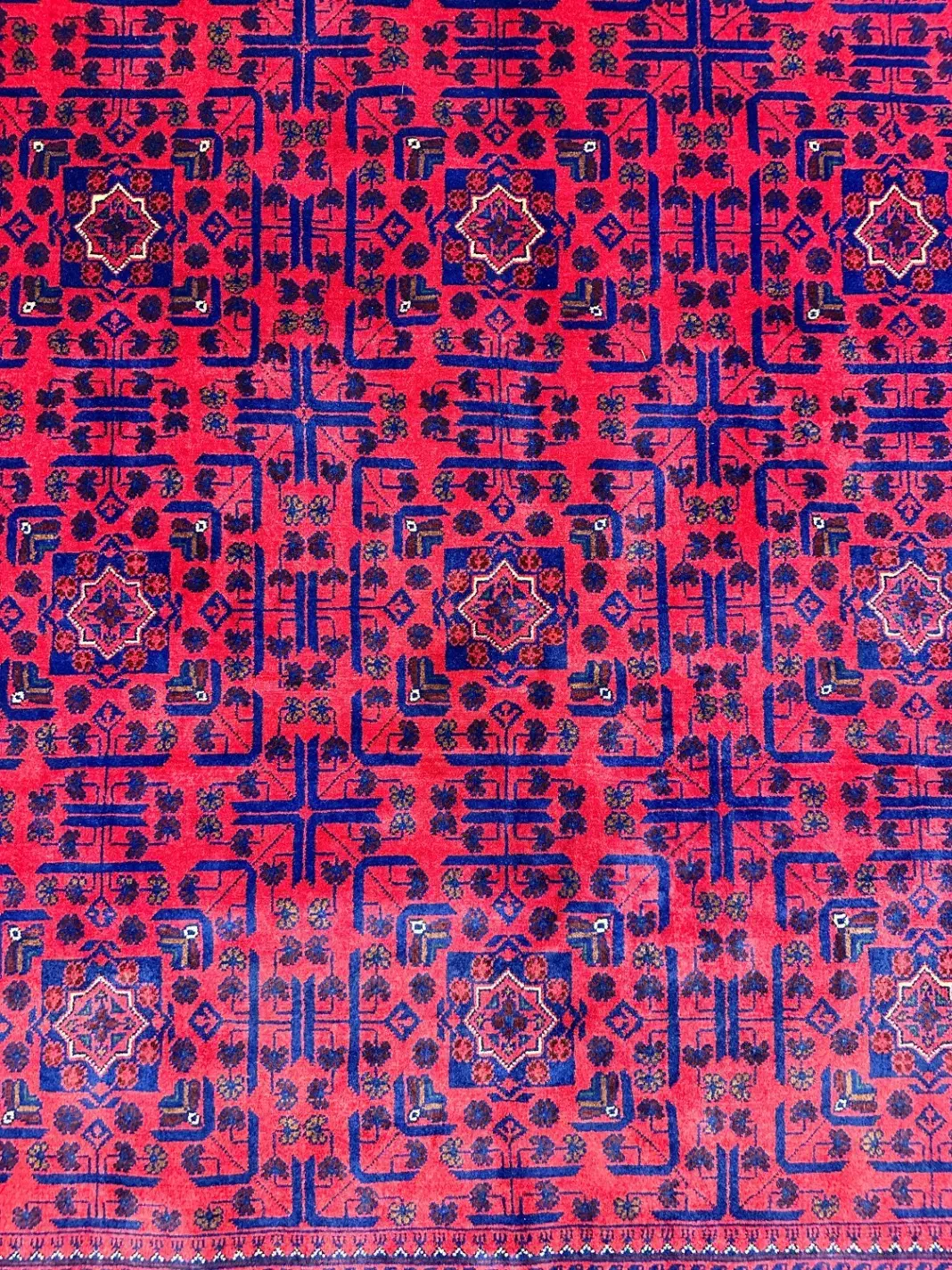 فرش دستباف 6متری تمام کرک بخارایی لاکی|فرش|مشهد, فلسطین|دیوار