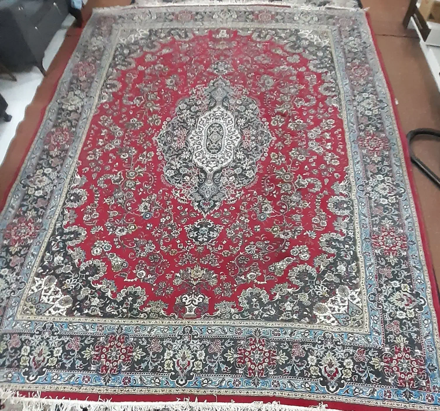 فرش ۱۲ متری قرمز|فرش|مشهد, ایثارگران|دیوار