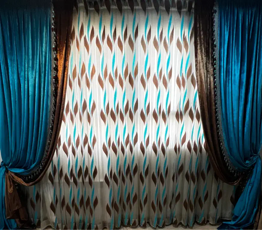 پرده پذیرایی شیک|پرده، رانر، رومیزی|کرمان, |دیوار