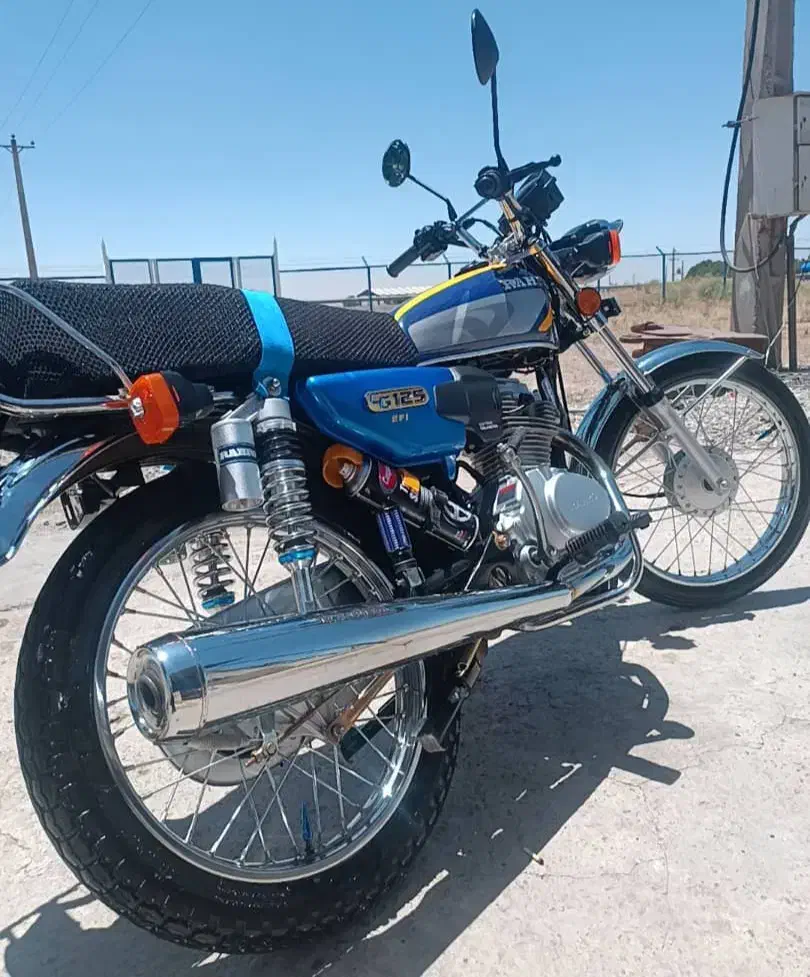 کسیر CG125 آبی مدل 1403 کارکرد 5000|موتورسیکلت|تهران, نیروی هوایی (پیروزی)|دیوار
