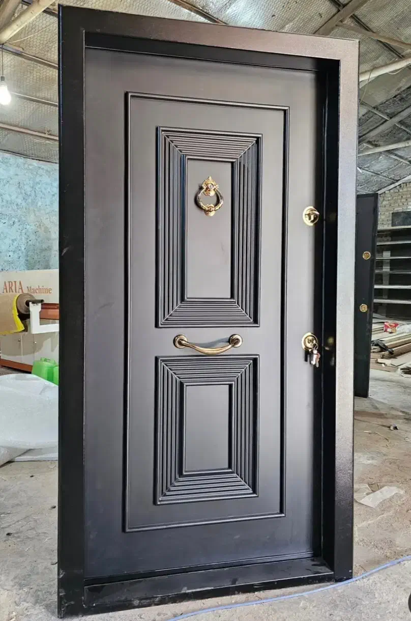 درب ضدسرقت طرح راشین نمای کرتین وال،سکوریت کد R014|مصالح و تجهیزات ساختمان|محمودآباد, |دیوار