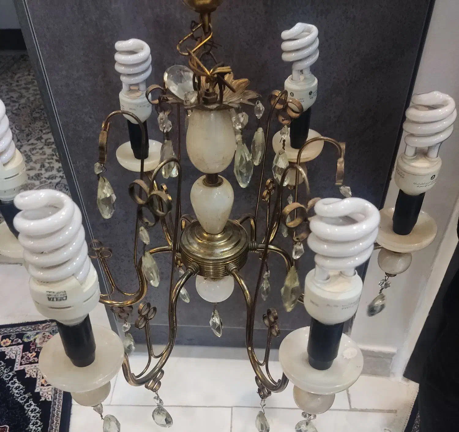 لوستر|لوستر و چراغ آویز|شهریار, اصیل آباد|دیوار