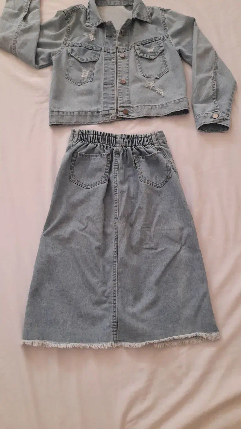 کت و دامن لی ترک دخترانه|کفش و لباس بچه|اراک, |دیوار