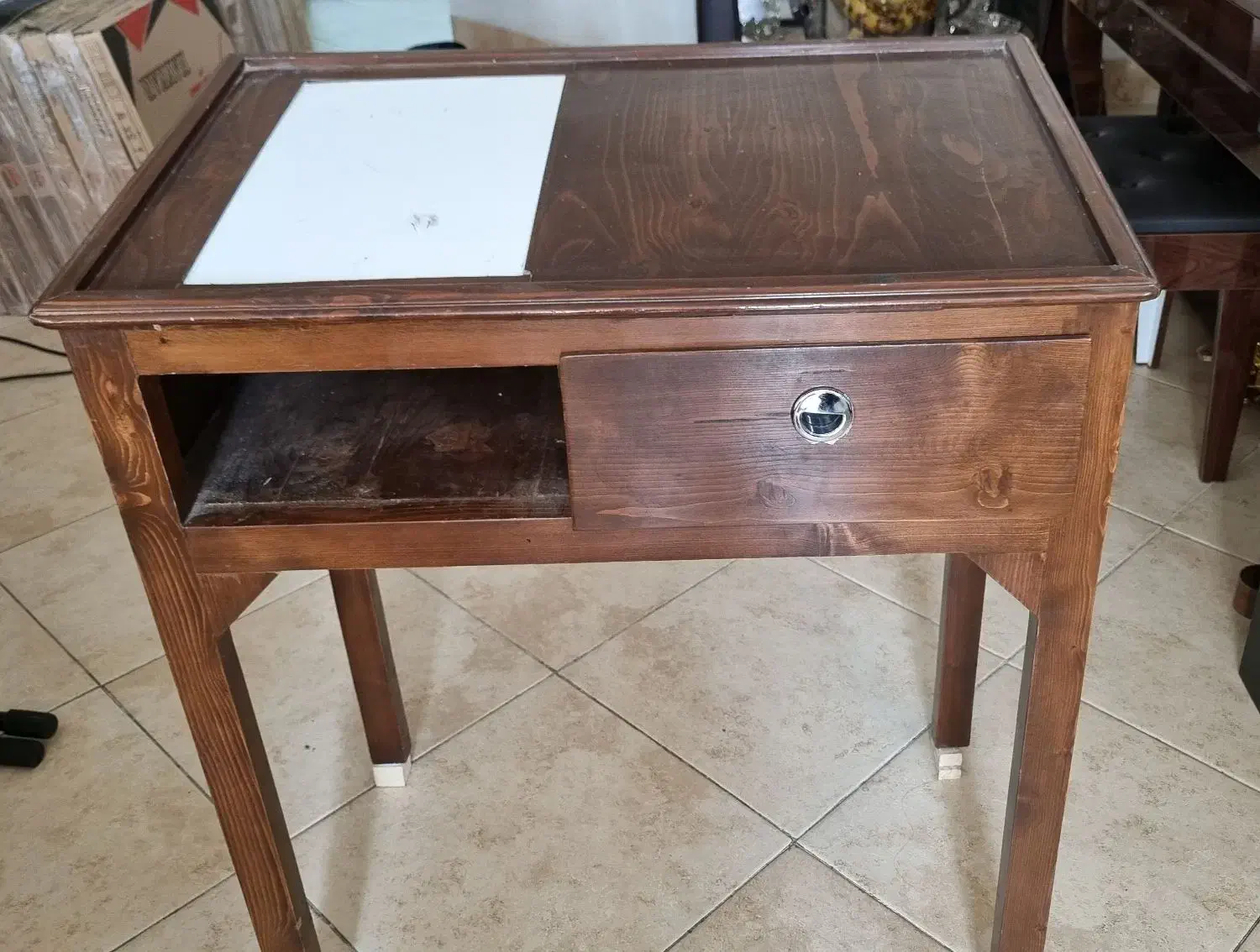 میزتحریر وایت برد دار از جنس چوب|میز تحریر و کامپیوتر|بجنورد, |دیوار