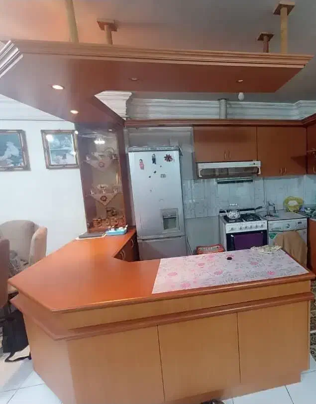 کابینت جزیره یا اوپن ام دی اف کاملا سالم|مصالح و تجهیزات ساختمان|رشت, آزادگان|دیوار