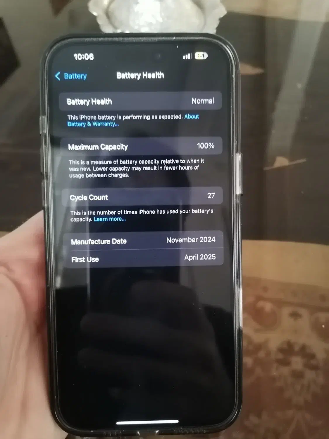 آیفون 16پرومکس نچرال 256 zaa|موبایل|طبس, |دیوار